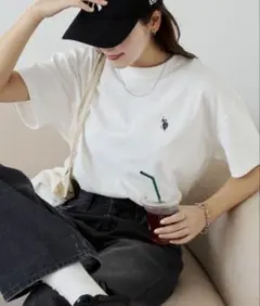 US POLO ASSN. ホワイトTシャツ