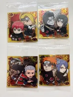NARUTO シールウエハース 暁 4枚セット