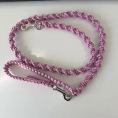 中型犬用パラコードリードハンドメイド