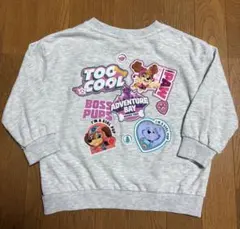 バースデイ　パウパトロール　トレーナー スカイ キッズ　100サイズ