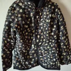 リバーシブル ダウンジャケット