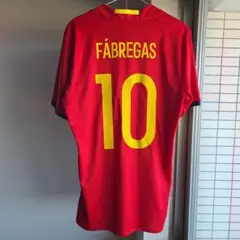 L*R様  スペイン代表 セスク・ファブレガス ユニフォーム 10番 L*R様 adidas スペイン代表 セスク・ファブレガス ユニフォーム 10番