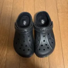 クロックス　サンダル　ブラック　W７
