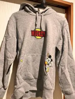 Disney ミッキーマウス グレー パーカー M