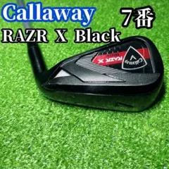 D341 Callaway キャロウェイ RAZR X BLACK 7番 単品