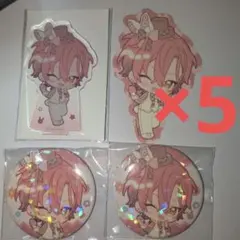 あんスタ アニカフェ アクスタ 缶バッジ ステッカー 久遠舞珠