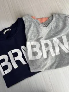 branches ロゴTシャツ 2枚セット ネイビー グレーのサムネイル