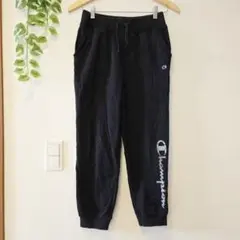 Champion チャンピオン ブラック スウェット ジョガーパンツ XL