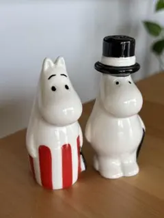 値下げ※ムーミンパパママ ソルト＆ペッパー studioCLIPのサムネイル