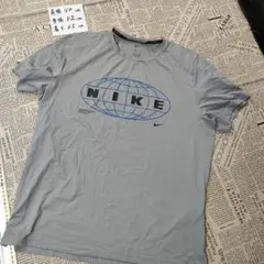 美品 ナイキプロ ドライフィット 半袖 Tシャツ L グレー トレーニングウェア