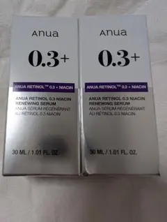 【新品未開封】Anua 0.3+ レチノール ナイアシン 美容液 2本セット