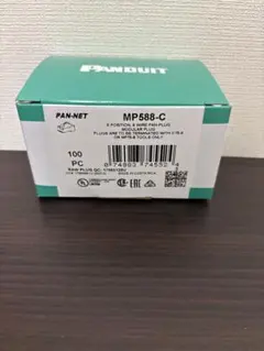 【新品未開封】PANDUIT MP588-C 1箱(100個入)