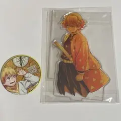 鬼滅の刃 劇場版 無限城編 キービジュアル 缶バッジ　アクスタ 我妻善逸