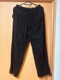 GU ブラック イージーパンツ Sサイズ
