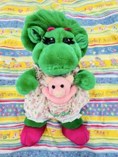 Baby Bop ベイビーボップ　バーニー　ぬいぐるみ