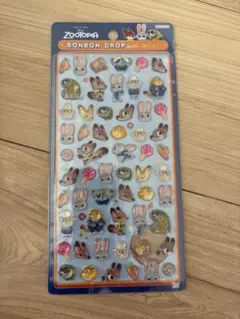 ズートピア　ボンボンドロップシール　ミニ　シール　　ディズニー