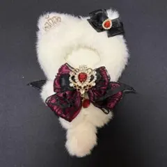 にじぱぺ ぬい服 ねこ 赤