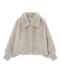 【美品】TATRAS トゥモローランド 別注 エコファーコート グレー S 美品】TATRAS トゥモローランド 別注 エコファーコート グレー S