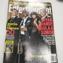 Entertainment weekly 海外 雑誌 24 アメリカン・アイドル