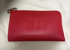 ディオール　ポーチ　レッド