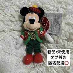 【厳選】 ディズニー 2025 クリスマス ミッキーマウス　ぬいぐるみバッジ