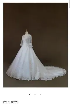 桂由美　ウェディングドレス　PY/13721 10T