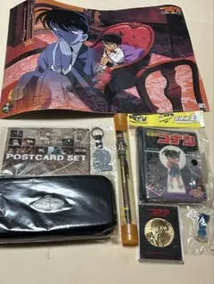 名探偵コナン グッズ 50点以上セット 映画 クリアファイル 懐中時計等