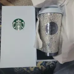 SAKURA2026タンブラーラインストーンエアリーブルーStarbucks