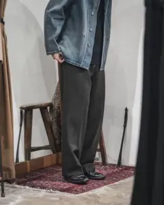 パンツ 2 MAATEE&SONS JEFFERY gray 25ss パンツ 2 MAATEE&SONS JEFFERY gray 25ss パンツ 2 MAATEE&SONS