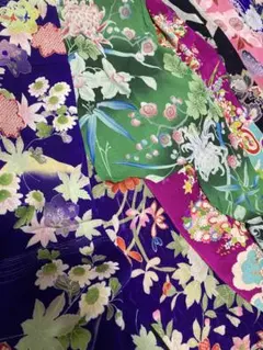 大量❗️アンティーク　古布　着物　はぎれセット