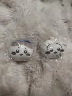 ちいかわ　はちわれ　うさぎ　鏡キーホルダー