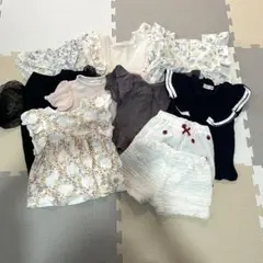 保育園着まとめ売り　半袖8着　短ズボン2着