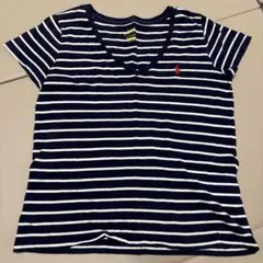 POLO Ralph Lauren Sサイズ　ボーダー　Ｖネック
