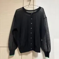 シアー カーディガン