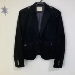 DGRACE ディグレース　ジャケット　ベロア　黒のサムネイル