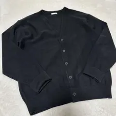 GU ジーユー カーディガン 黒 XSサイズ シンプル 万能 定番 羽織り