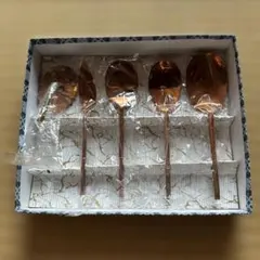 銅製 茶道具 灰匙セット
