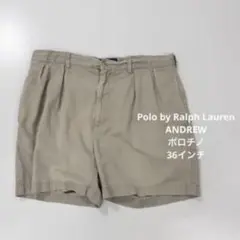 【訳あり】ポロラルフローレン ANDREW SHORT ショートパンツ 36のサムネイル