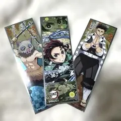 鬼滅の刃 ロングステッカー 3枚セット（炭治郎・伊之助・悲鳴嶼）