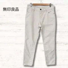 無印良品 MUJI コーデュロイパンツ オフホワイト サイズ25のサムネイル