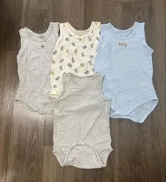 タンクトップ　ノースリーブ　ロンパース　95cm 4枚