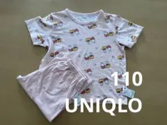 【中古】ユニクロ パジャマ ミッフィー 110