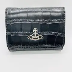 Vivienne Westwood 三つ折り財布　 ブラック(新品・未使用)