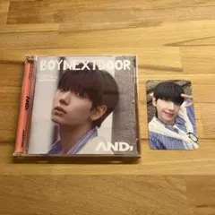 boynextdoor AND,<メンバーソロジャケット盤>ジェヒョントレカ付き