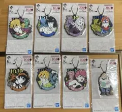 ジョジョの奇妙な冒険　黄金の風　一番くじ K賞ラバーストラップコンプリートセット