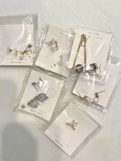 6点セット イヤリング ピアス イヤーカフ イヤーフック おしゃれ