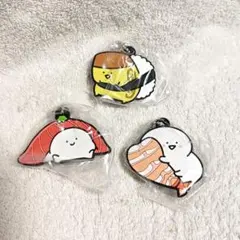 お文具といっしょ カプセルラバーマスコット 寿司