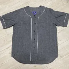 REVOLVER Purple Dark期XL 半袖ベースボールシャツのサムネイル
