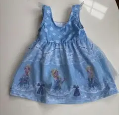 【美品】Disney アナと雪の女王 ワンピース水着 100
