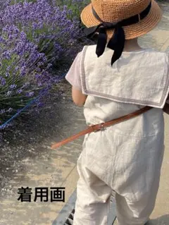 [tete a tete]襟付きオーバーオール